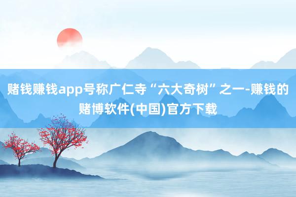 赌钱赚钱app号称广仁寺“六大奇树”之一-赚钱的赌博软件(中国)官方下载