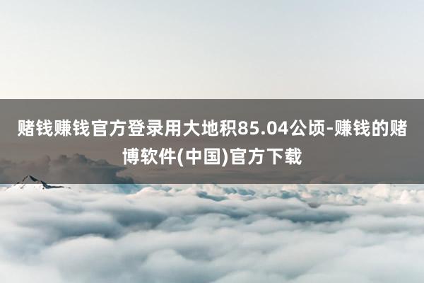 赌钱赚钱官方登录用大地积85.04公顷-赚钱的赌博软件(中国)官方下载