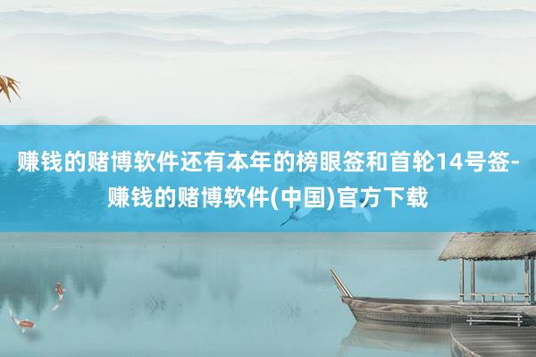 赚钱的赌博软件还有本年的榜眼签和首轮14号签-赚钱的赌博软件(中国)官方下载