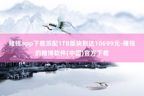 赌钱app下载顶配1TB版块则达10699元-赚钱的赌博软件(中国)官方下载