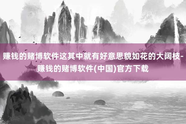 赚钱的赌博软件这其中就有好意思貌如花的大阔枝-赚钱的赌博软件(中国)官方下载